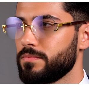 Eye Glasses Clear Lens Men Women Festival Party Music Wear Trendy Hip hop Shades